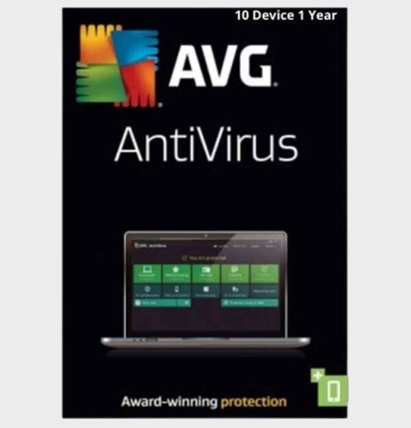 AVG Antivirus (10 Devices - 1 Year)